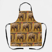 Ich höre Südafrika Elephant Calf Schürze (Vorderseite)