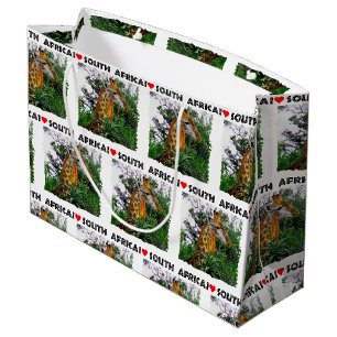 Ich höre Südafrika Giraffe Aloe Große Geschenktüte