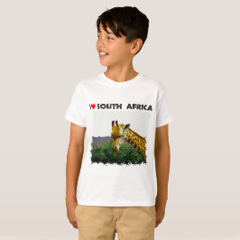 Ich höre Südafrika Giraffe Thorn T-Shirt