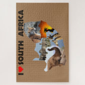 Ich höre Südafrika wildes Land Puzzle (Vertikal)
