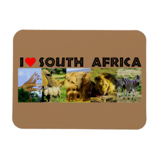Ich höre Südafrika Wildlife Fotos Magnet