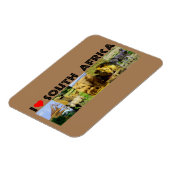 Ich höre Südafrika Wildlife Fotos Magnet (Linke Seite)
