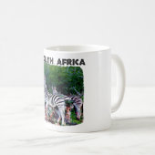 Ich höre Südafrika Zebra Aloe Kaffeetasse (VorderseiteRechts)