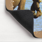 Ich höre Südafrikanische Elefanten in Liebe Mousepad (Ecke)