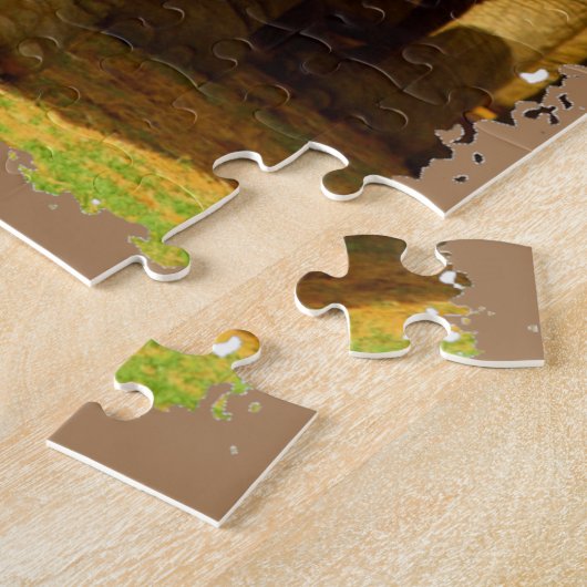 Ich höre Südafrikanische Elefantenmutter und Kalb Puzzle (Seite)