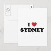 Ich höre Sydney Australien Postkarte (Vorne/Hinten)