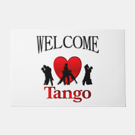 Ich höre Tango Fußmatte (Vorderseite)