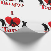 Ich höre Tango Geschenkpapier (Ecke)