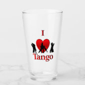 Ich höre Tango Glas (Vorderseite)