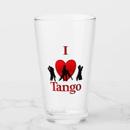 Ich höre Tango Glas (Vorderseite)