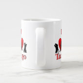 Ich höre Tango Jumbo-Tasse (Rückseite)