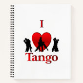 Ich höre Tango Notizblock (Vorderseite)