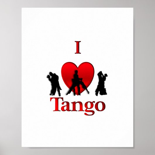 Ich höre Tango Poster (Vorne)