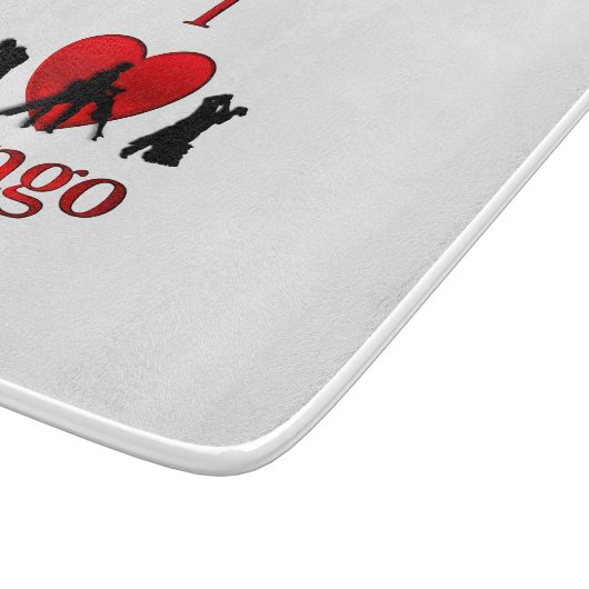 Ich höre Tango Schneidebrett (Ecke)