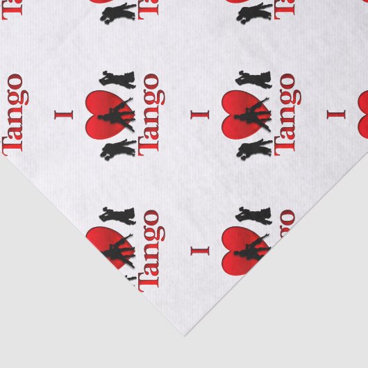 Ich höre Tango Seidenpapier (Ausschnitt)