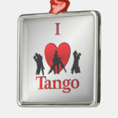 Ich höre Tango-Tanz Ornament Aus Metall (Links)