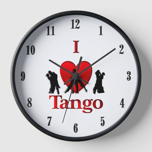 Ich höre Tango Uhr (Vorderseite)