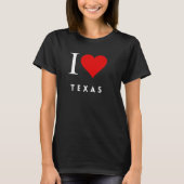 Ich höre Texas blass Womens T - Shirt (Vorderseite)
