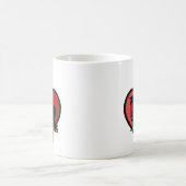 Ich höre Unicorn Kaffeetasse (Mittel)