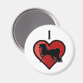 Ich höre Unicorns Magnet (Vorderseite/Rückseite)