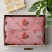 Ich höre Weihnachts-Tissue Red Seidenpapier (Geschenk)