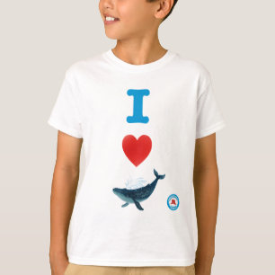 Ich höre Whales Jugend T-Shirt