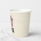 Ich höre, wie Sie Papieraufnahmen machen Pappbecher (Links)