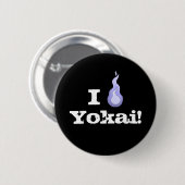 Ich höre Yokai! Hitodama Fireball Button (Vorne & Hinten)