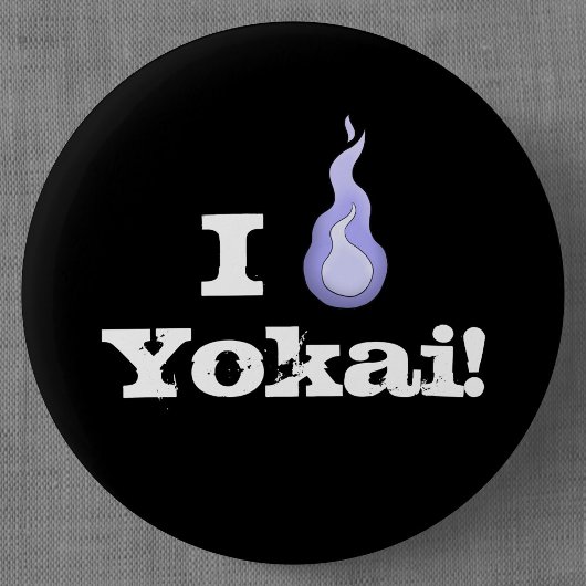 Ich höre Yokai! Hitodama Fireball Button