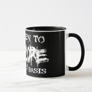 Ich höre zu Grindcore Tasse