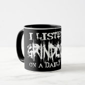 Ich höre zu Grindcore Tasse (Vorderseite Links)