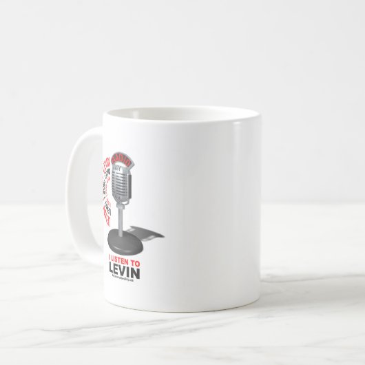 Ich höre zu Levin Kaffeetasse (Vorderseite Links)
