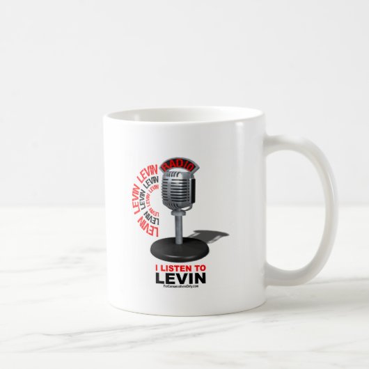 Ich höre zu Levin Kaffeetasse (Rechts)