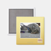 Ich höre zu magnet (Vorderseite/Rückseite)