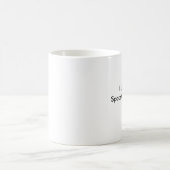 Ich höre zu SpaceCoastIRadio.com Kaffeetasse (Mittel)