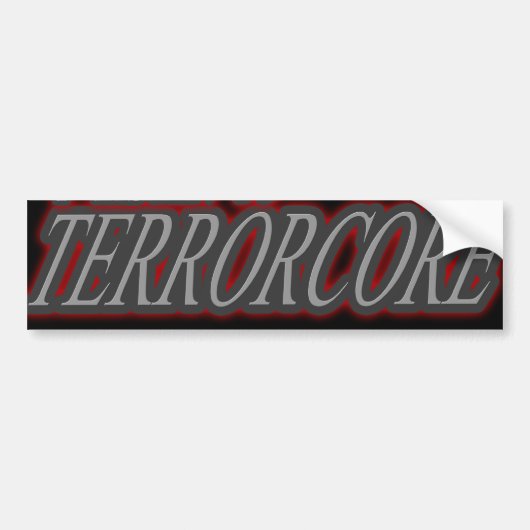 Ich höre zu TERRORCORE Autoaufkleber (Vorne)