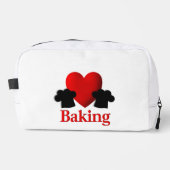 Ich höre zweiseitige Backen Waschbeutel (Vorderseite)