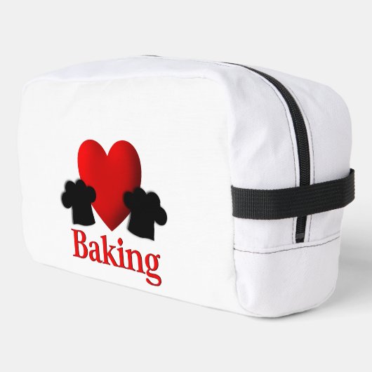 Ich höre zweiseitige Backen Waschbeutel (Linke Seite)