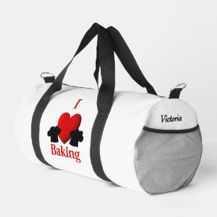 Ich höre, zweiseitige Persönlichkeit backen Duffle Bag