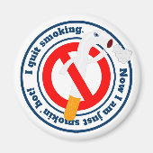 Ich hörte auf zu rauchen, weil ich aussah magnet (Vorne)