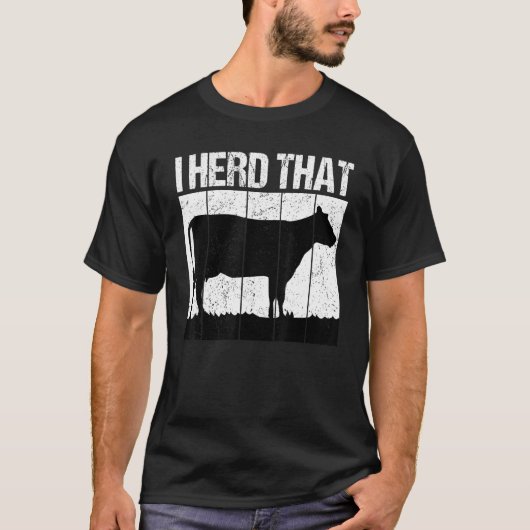 Ich hörte, dass der Kuhbauer T-Shirt (Vorderseite)
