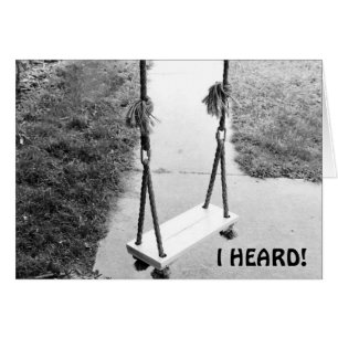 ICH HÖRTE, DER SCHWENDER IST JETZT "30!"