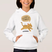 Ich hörte jemanden Thunfisch sagen Hoodie (Vorderseite)