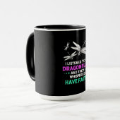 Ich hörte meinen Libellen zu. Tasse (Vorderseite Links)