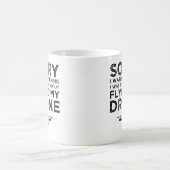 Ich hörte nicht zu, wie ich daran dachte, meine Dr Kaffeetasse (Mittel)