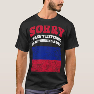 Ich hörte zu, dass ich über Haiti nachdachte T-Shirt
