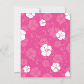 Ich Hula-Liebe Sie Ukulele! Einladung (Rückseite)