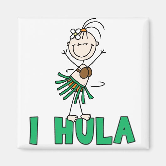 Ich Hula Magnet (Vorne)