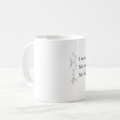 "Ich ich ich ich ich" Tasse (Vorderseite Links)