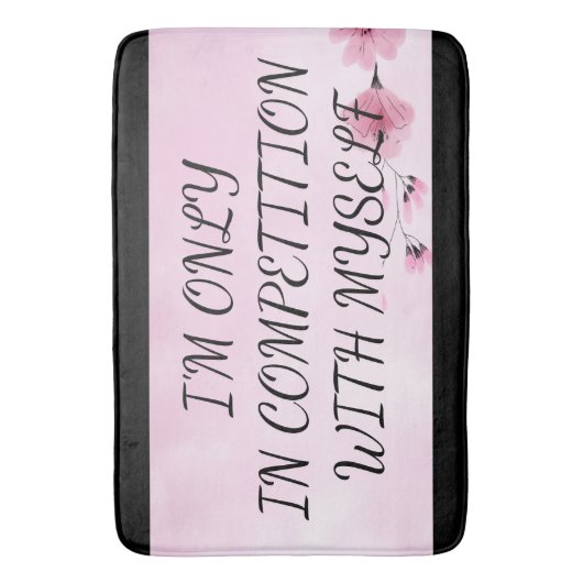 Ich, ich selbst und ich badematte (Vorderseite Vertikal)